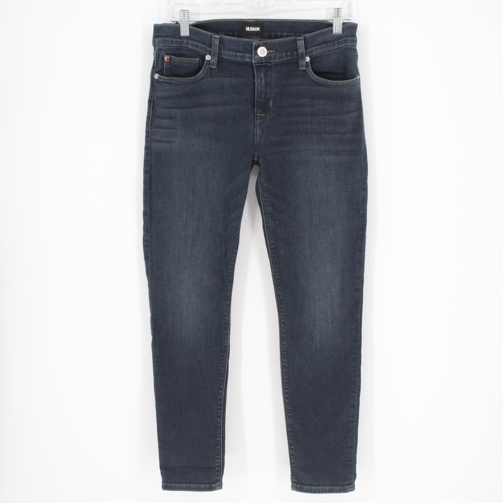 Hudson Women's Dark Wash Krista Super Skinny‎ Ankle Jeans Size 28" Waist